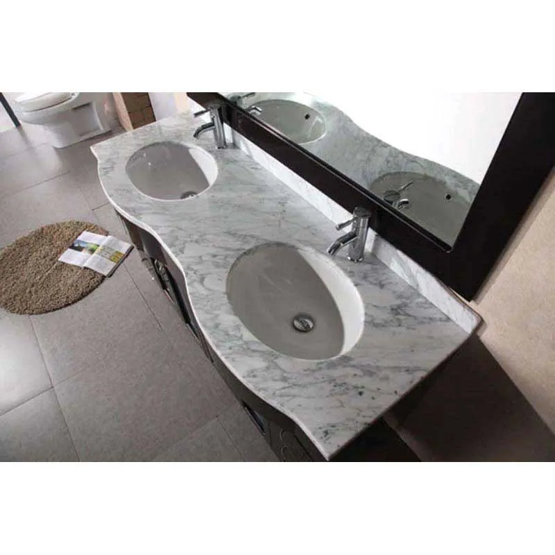 Design Element Bello 61" Double Sink Vanity Set in Espresso