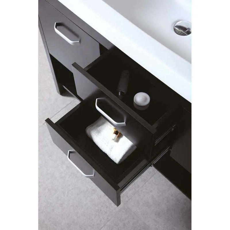 Design Element Citrus 48" Single Sink Vanity Set in Espresso