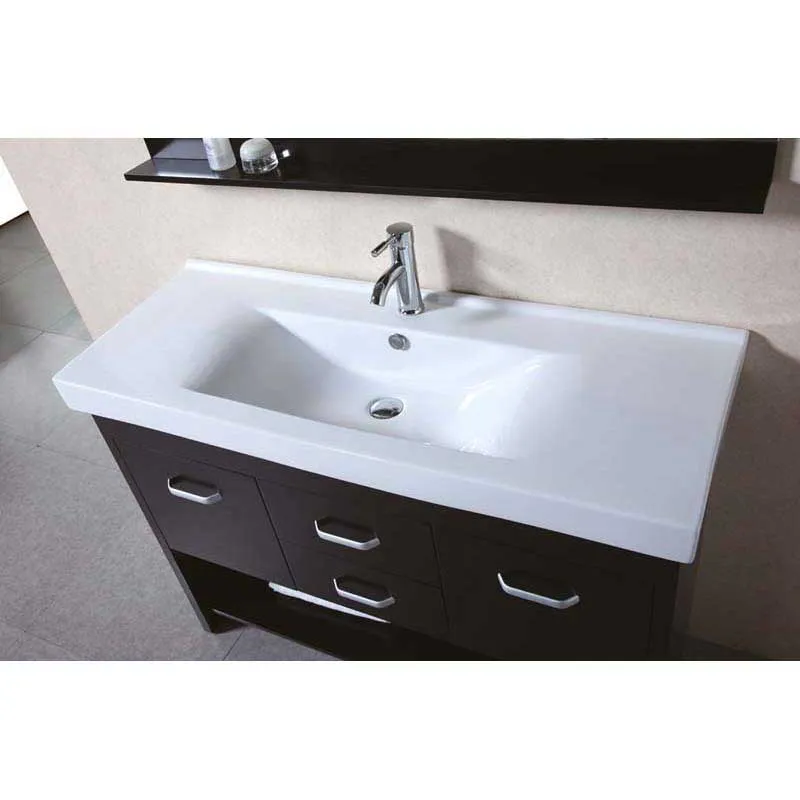 Design Element Citrus 48" Single Sink Vanity Set in Espresso