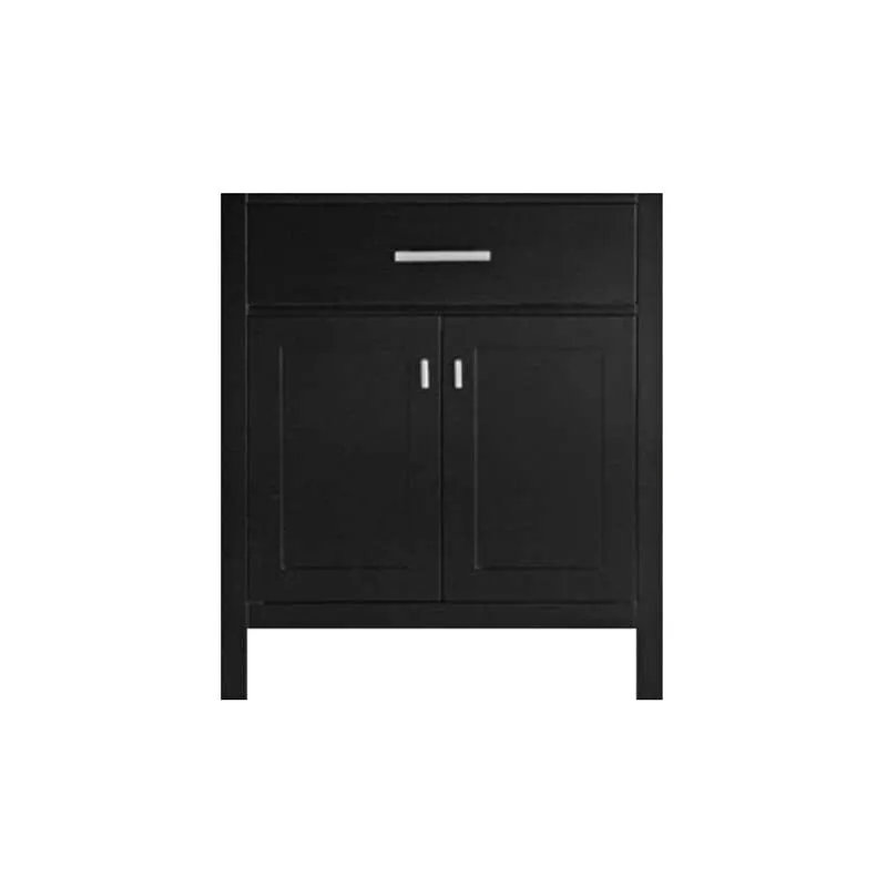 Design Element London 30" Single Sink Base Cabinet in Espresso