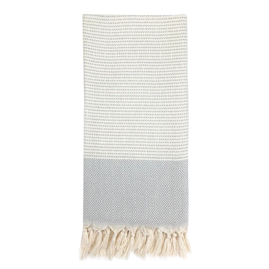 Diamond Stripe Turkish Towel
