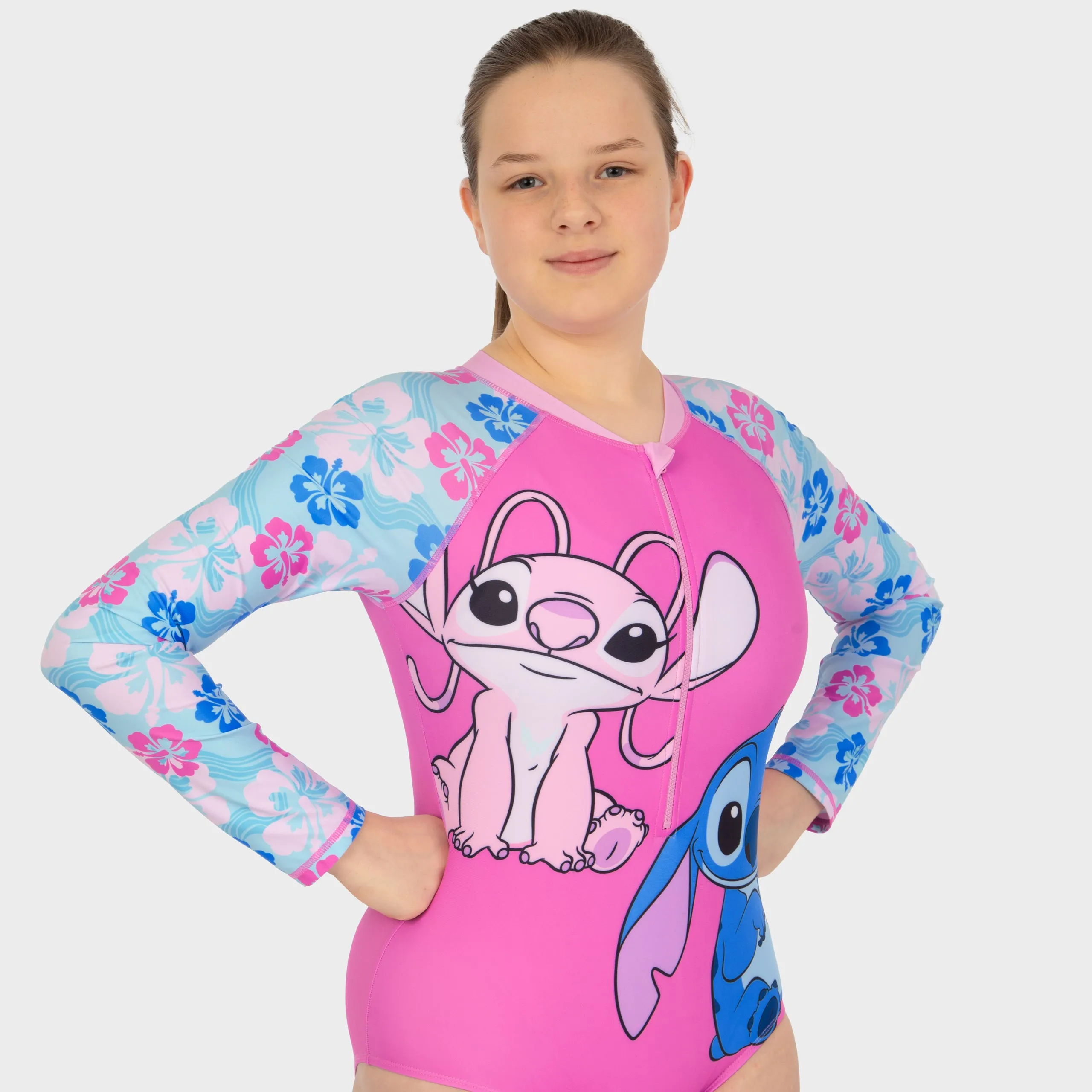 Disney Lilo and Stitch Long Sleeve Swimsuit