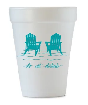 Do Not Disturb Styrofoam Cups