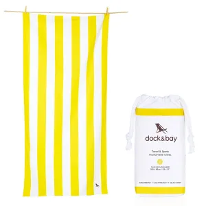 Dock & Bay Boracay Yellow Large Towel