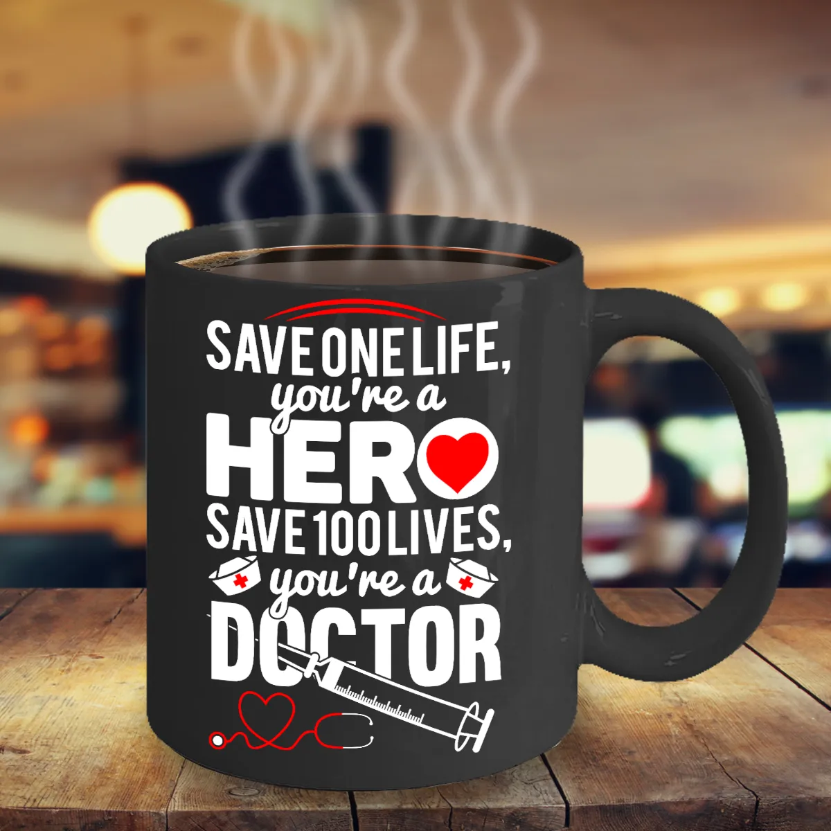 Doctor Coffee Mug, Gift for Doctor, Inspirational Doctor Coffee cup