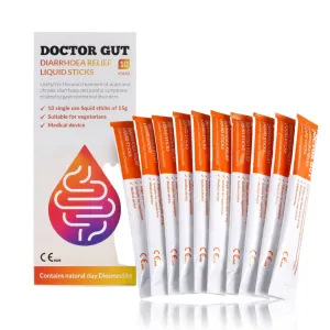 Doctor Gut | Diarrhoea Relief liquid sticks | 10x15pc