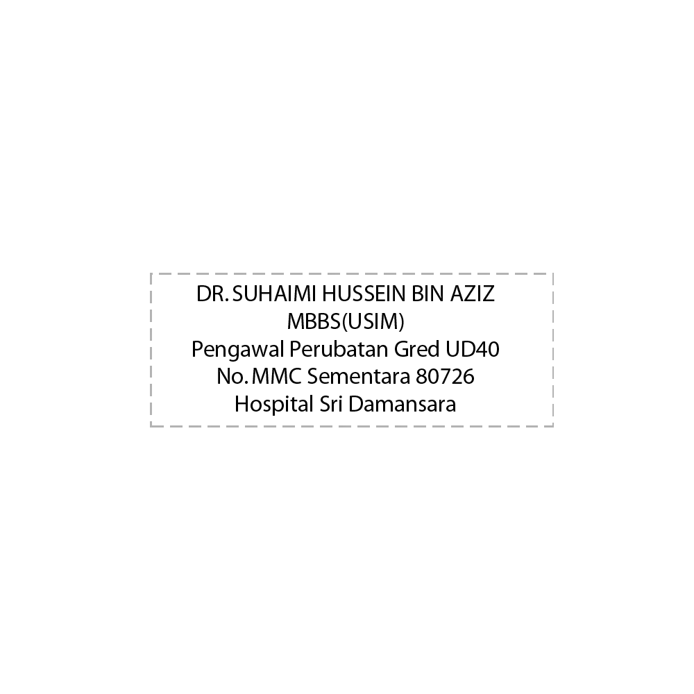 Doctor Stamp | Pocket Plus 30