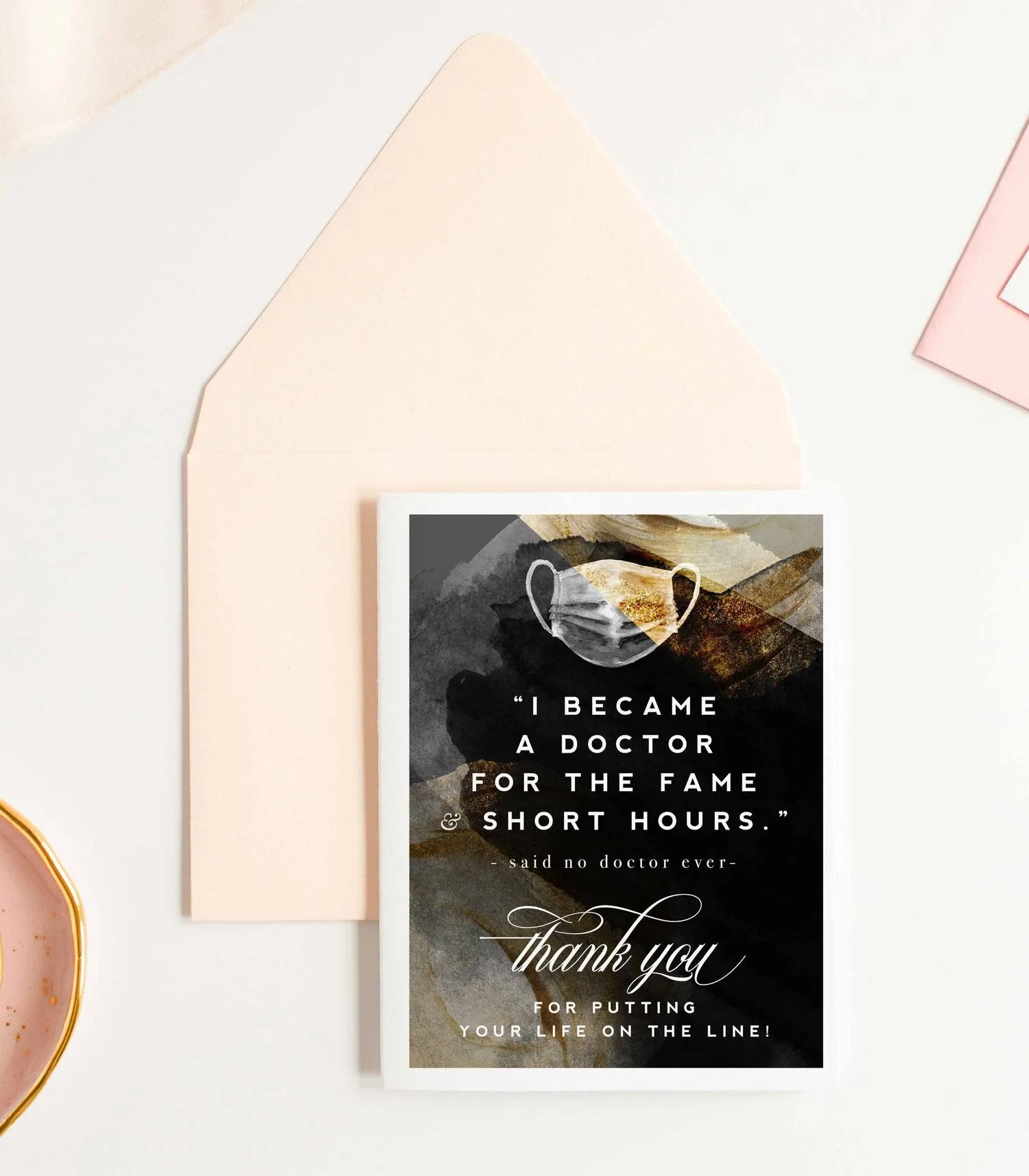 Doctor - Thank You Greeting Card