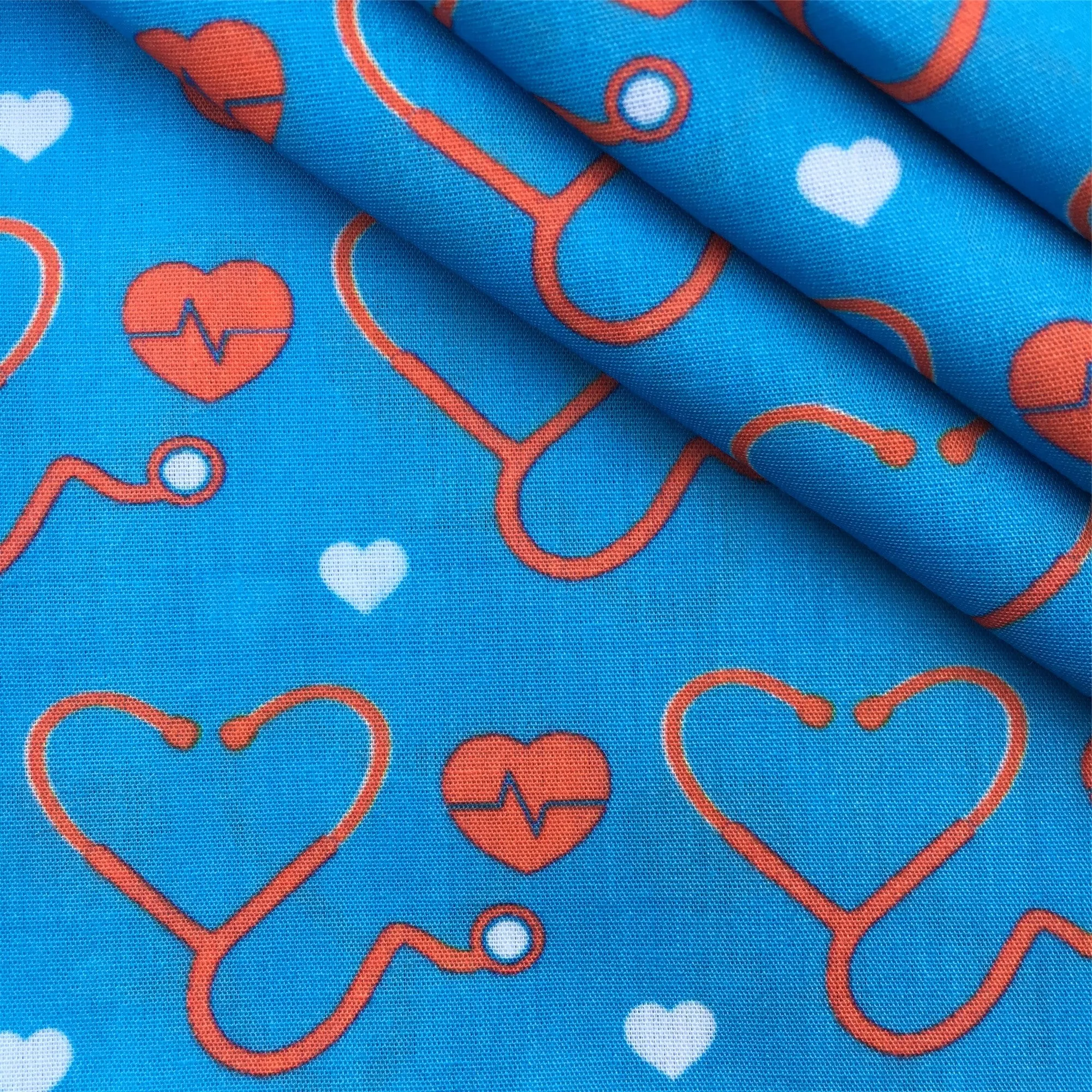 Doctor Theme Printed Fabric