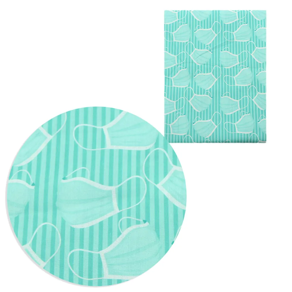 Doctor Theme Printed Fabric