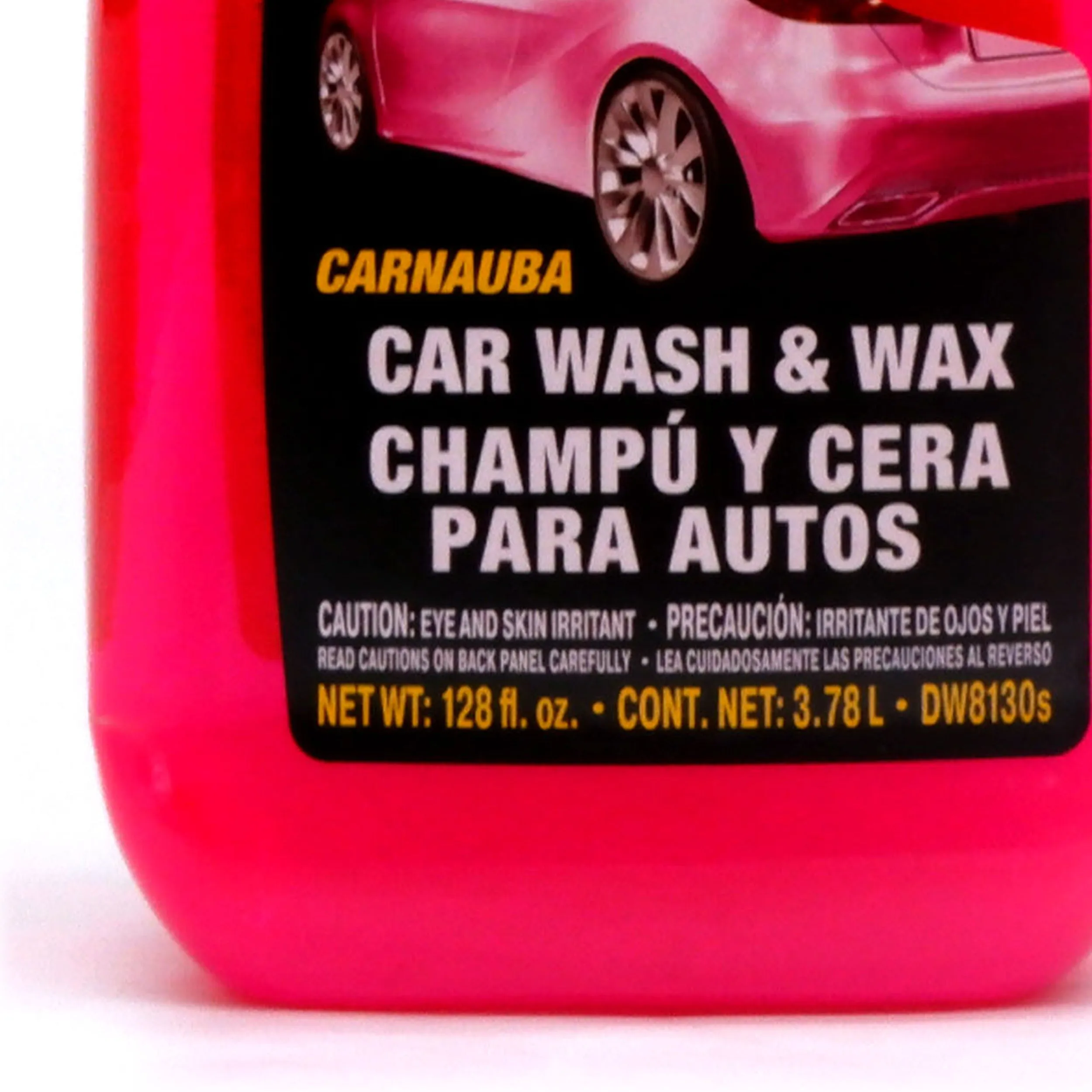 Doctor Wax Carnauba Car Wash & Wax 128fl. Oz./3.785 L