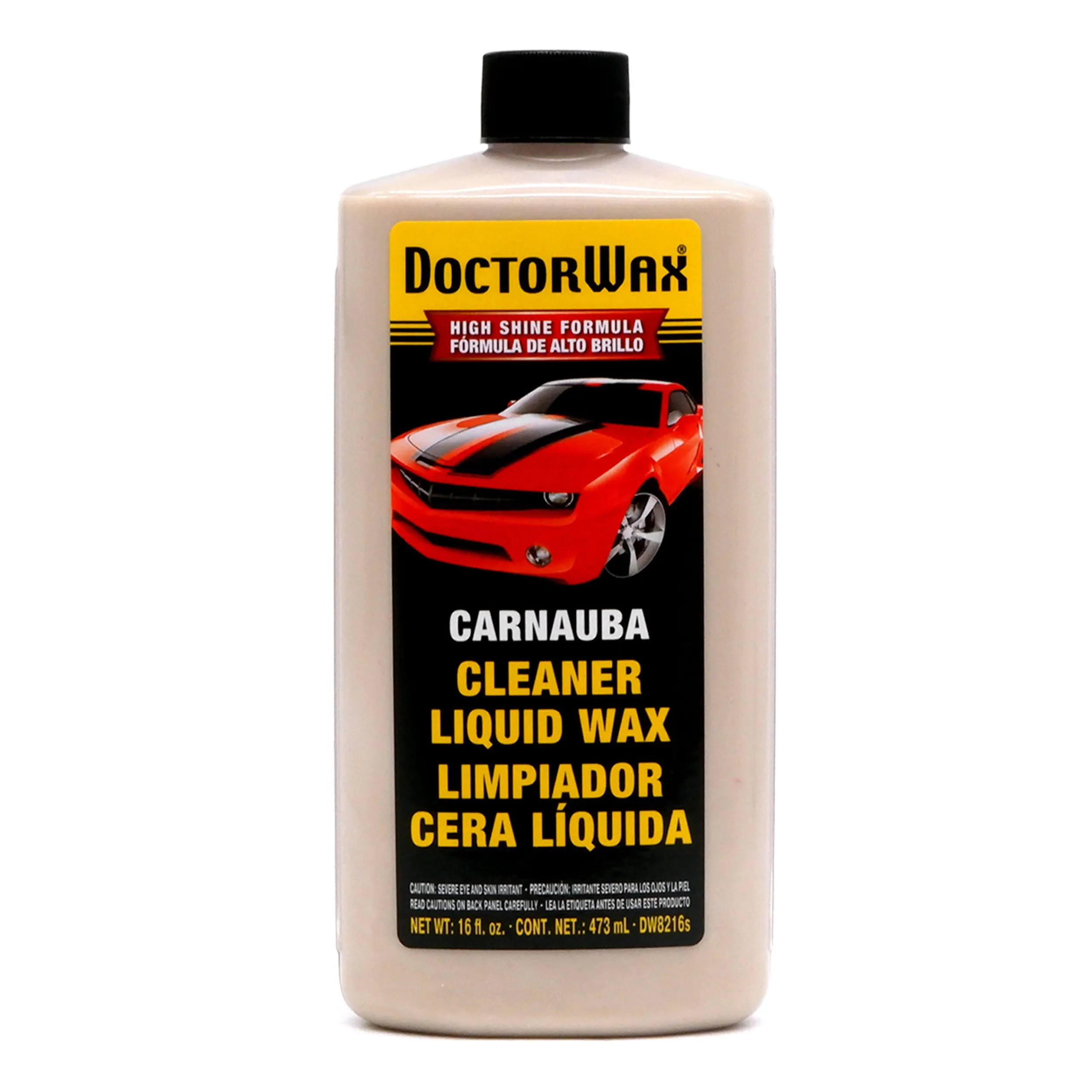Doctor Wax Carnauba Cleaner Liquid Wax 16fl. Oz./473 mL