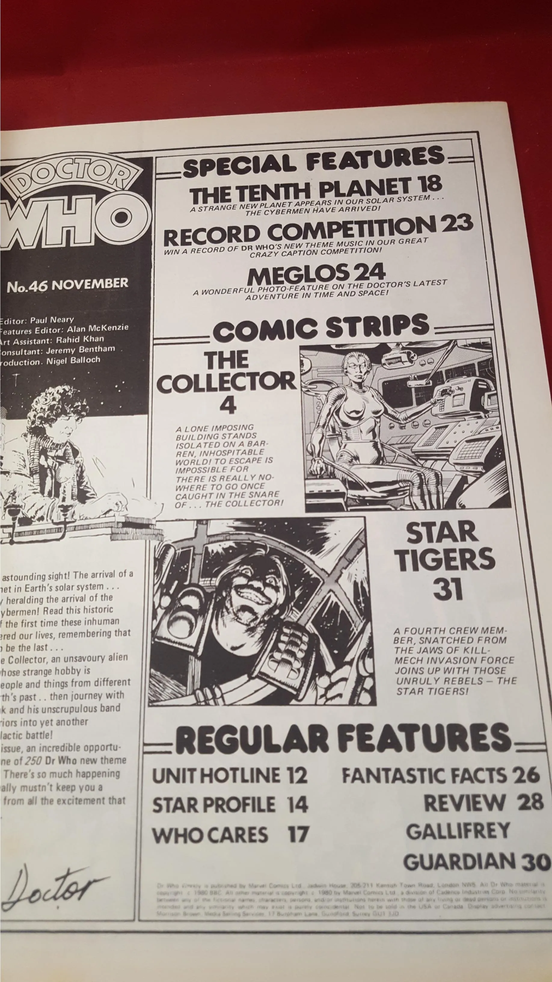 Doctor Who Monthly Number 46 November 1980
