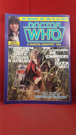 Doctor Who Monthly Number 49 February 1980