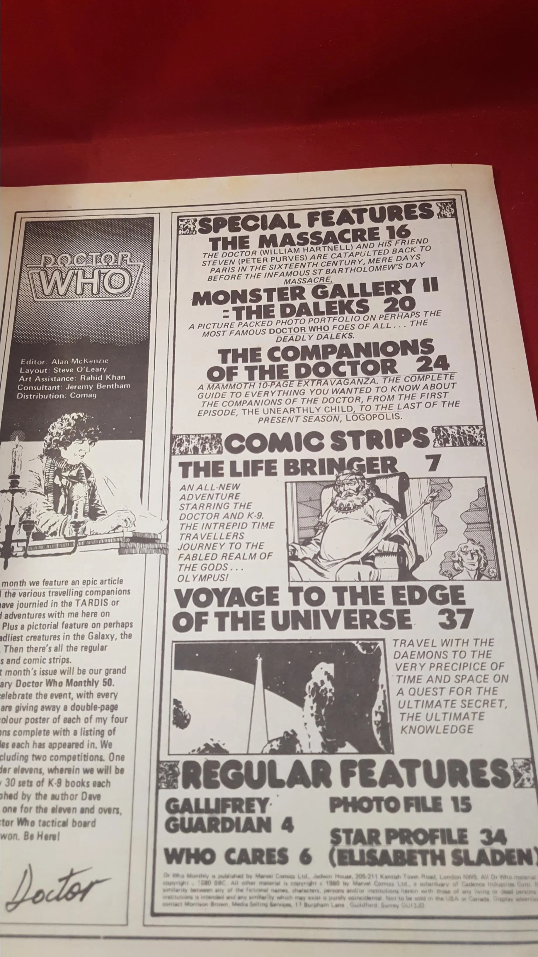Doctor Who Monthly Number 49 February 1980