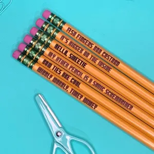 Doctor Who Phrase Pencils
