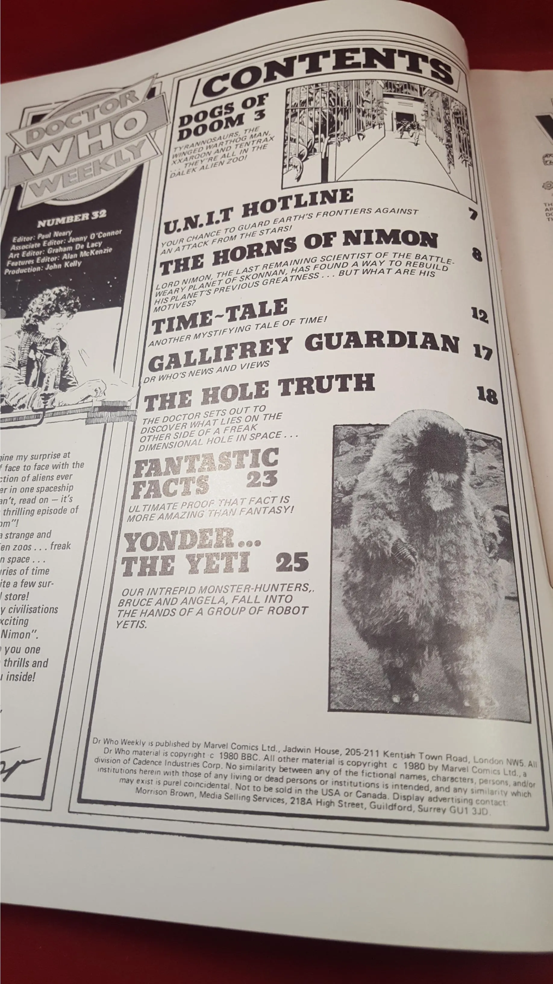 Doctor Who Weekly 21st May 1980