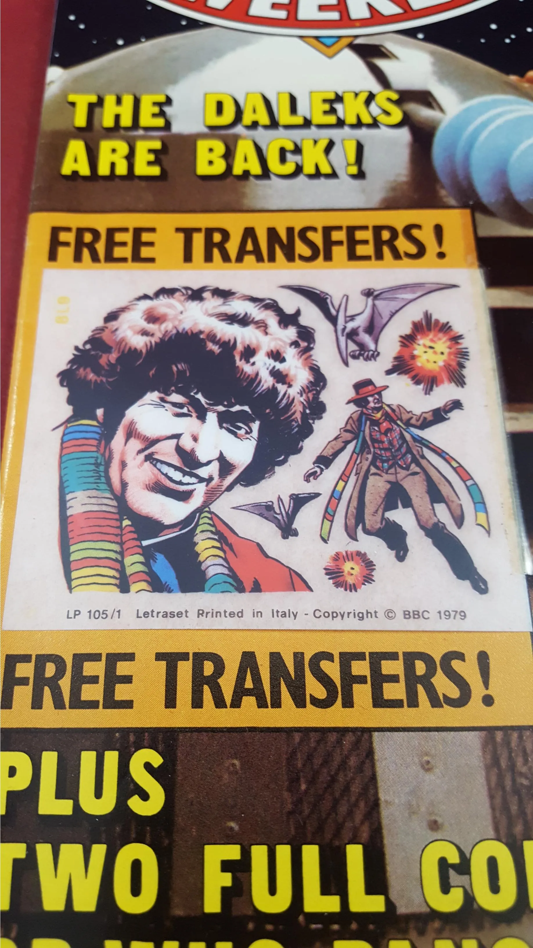 Doctor Who Weekly  Number 1  17th October 1979