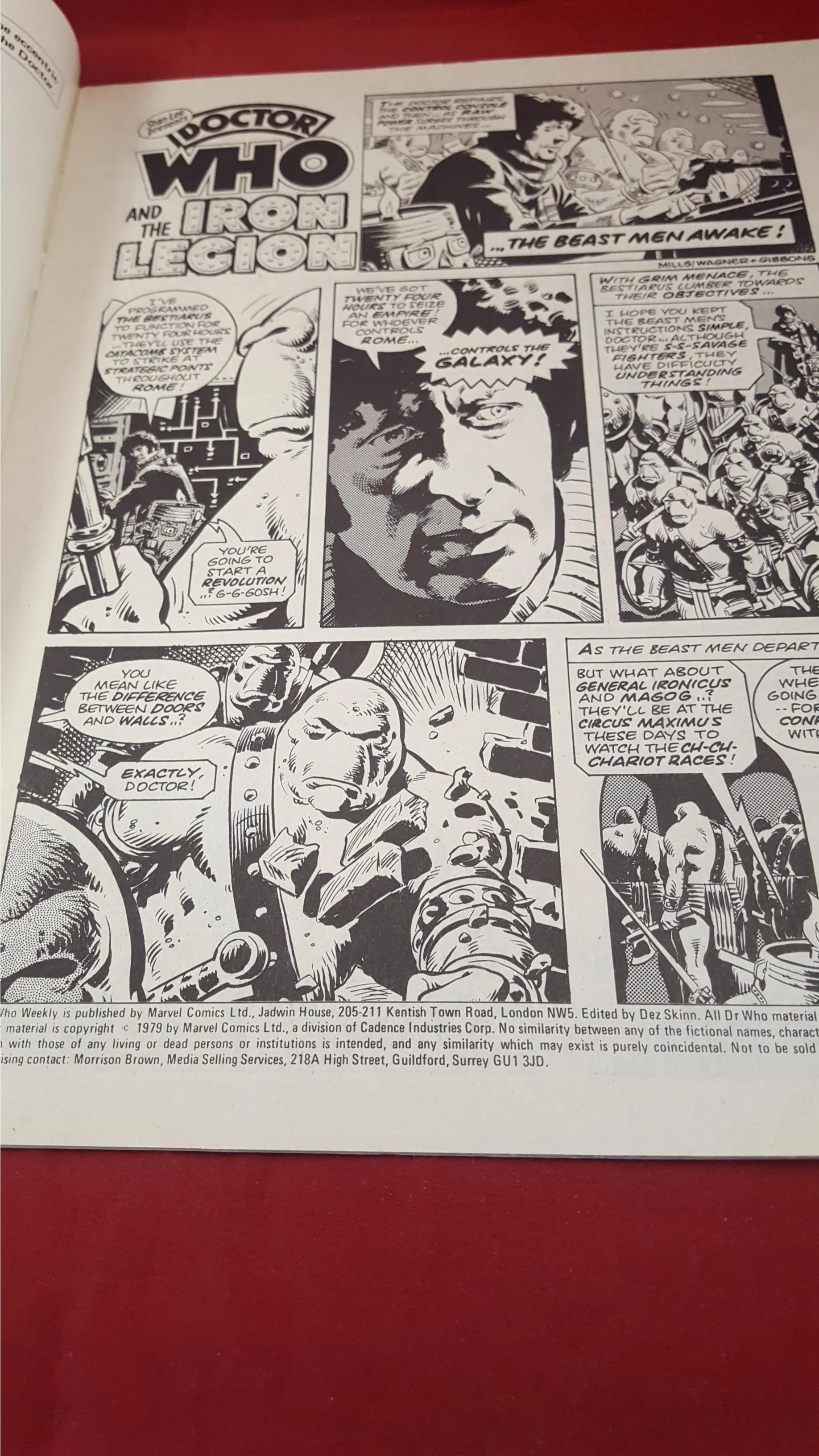 Doctor Who Weekly  Number 7  28th November 1979