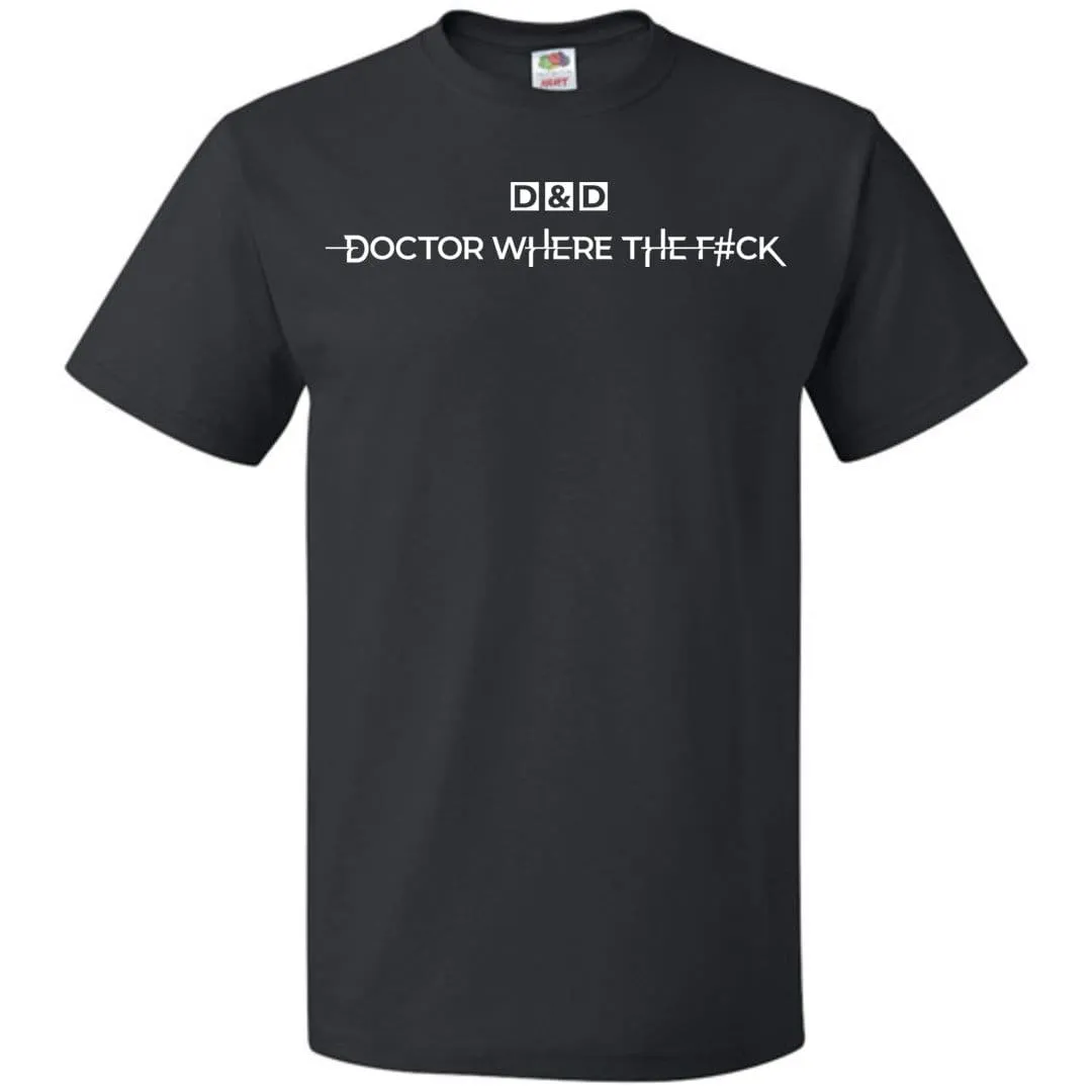Doctor WTF D&D Logo Unisex Classic Tee