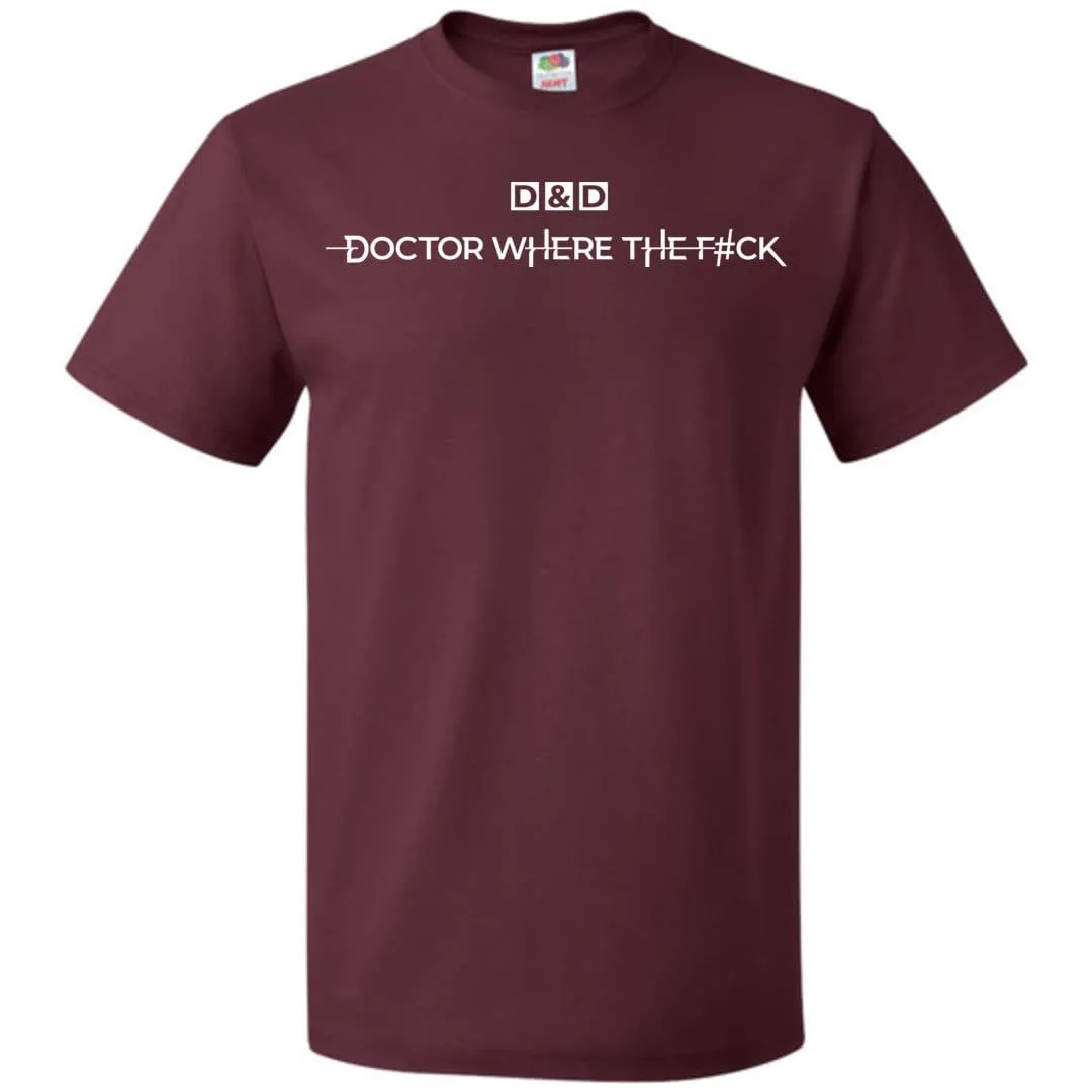 Doctor WTF D&D Logo Unisex Classic Tee