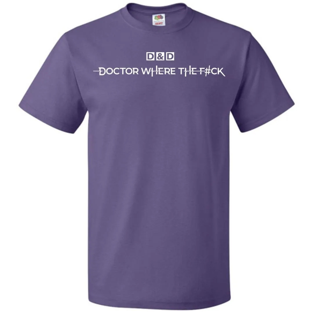 Doctor WTF D&D Logo Unisex Classic Tee