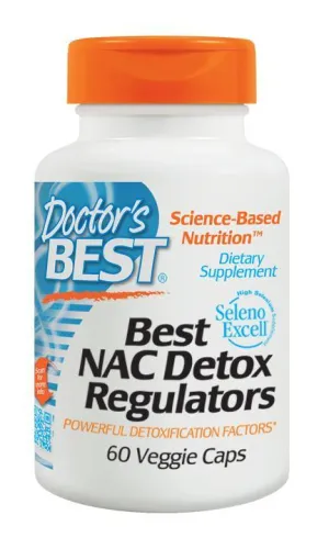 Doctor's Best NAC Detox Regulators 60 Veggie Caps
