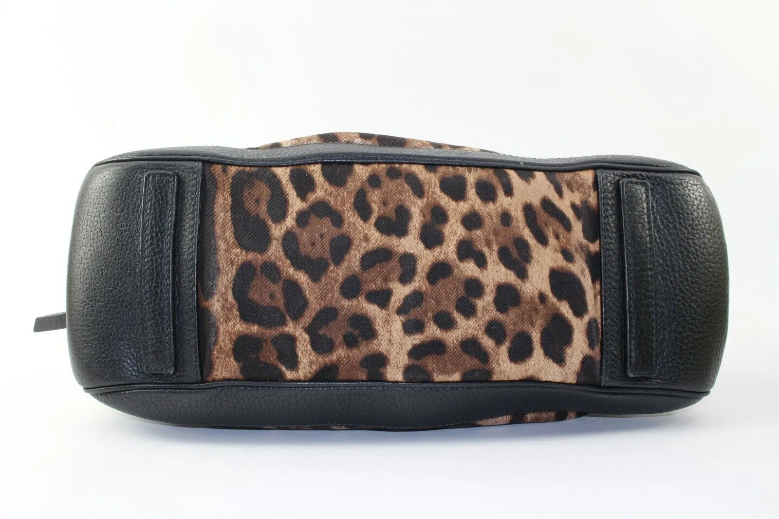 DOLCE AND GABBANA Doctor Closure Leopard Shoulder Bag 01DG1226K