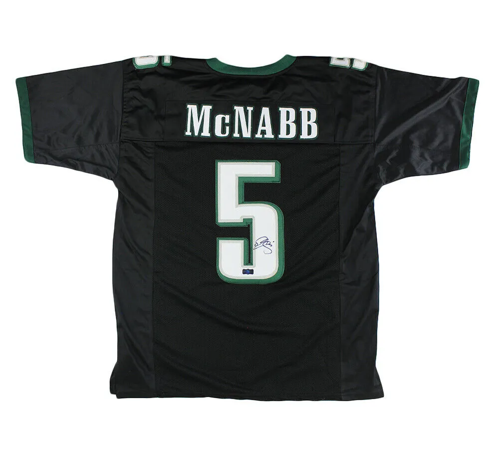 Donovan McNabb Signed Philadelphia Custom Black Jersey