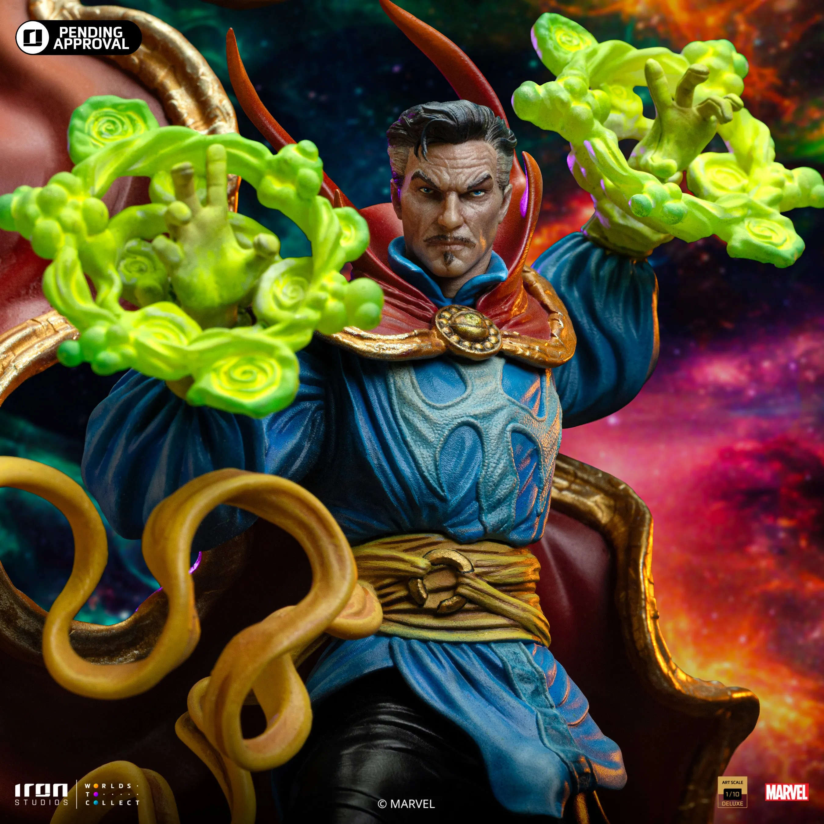 Dr. Strange Deluxe Thanos vs Avengers 1/10 Scale Statue Pre-order