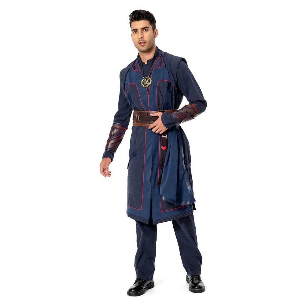 Dr Strange in the Multiverse of Madnes Doctor Strange Outfits Cosplay Costume Halloween Carnival Suit