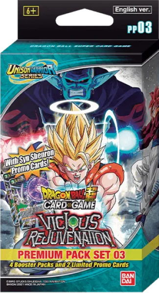 Dragon Ball Super CG: Premium Pack Set 03 (PP03): Vicious Rejuvenation