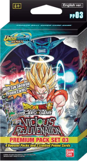 Dragon Ball Super CG: Premium Pack Set 03 (PP03): Vicious Rejuvenation