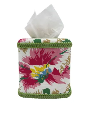 Draper Fabric Tissue Holder - Dorothy's Greenbrier Garden