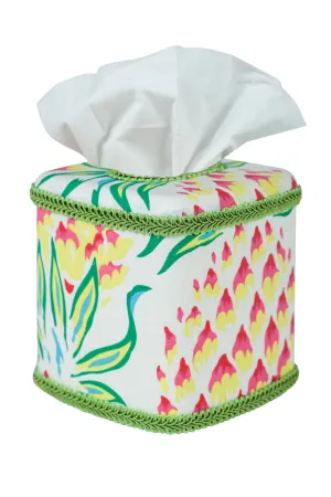 Draper Fabric Tissue Holder - Lanai