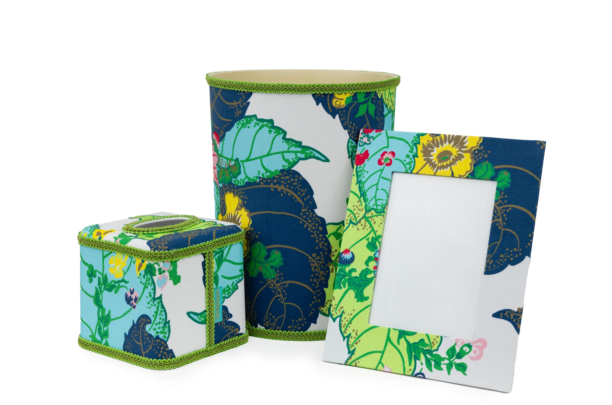 Draper Fabric Tissue Holder - Tobacco Leaf