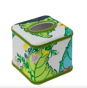 Draper Fabric Tissue Holder - Tobacco Leaf