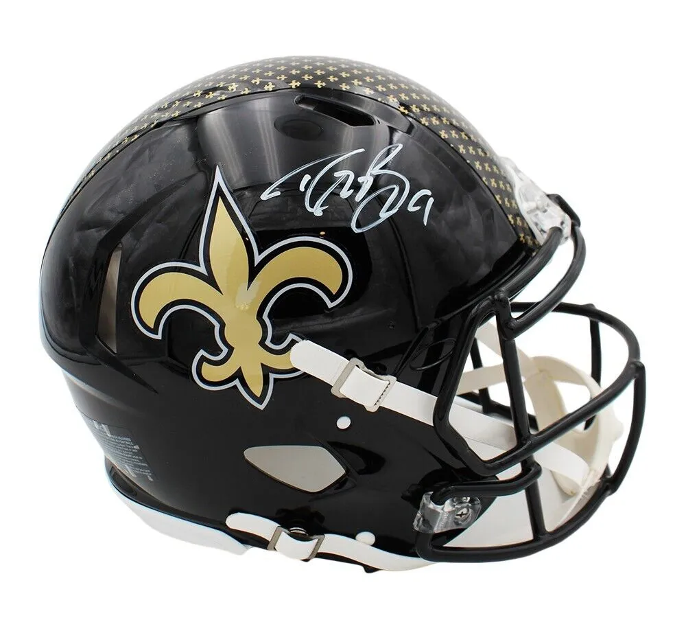 Drew Brees Signed New Orleans Saints Speed Authentic Alternate NFL Helmet