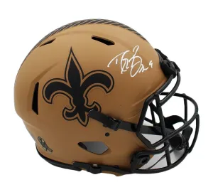 Drew Brees Signed New Orleans Saints Speed Authentic STS 2 NFL Helmet