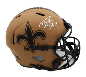Drew Brees Signed New Orleans Saints Speed Full Size STS 2 NFL Helmet