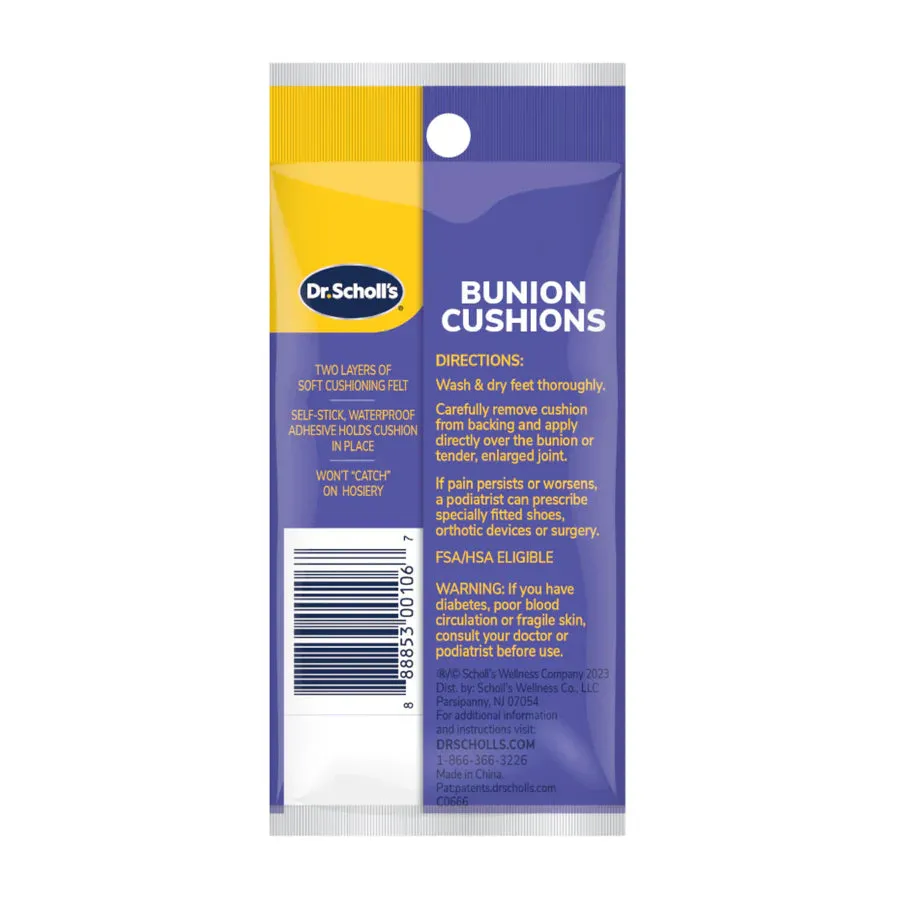 Dr.Scholl Bunion Cushions 6ct