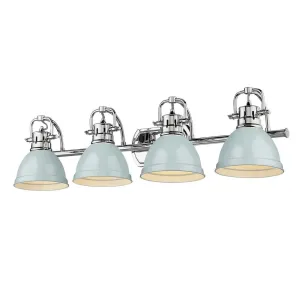 Duncan CH 4 Light Bath Vanity SEAFOAM SHADE