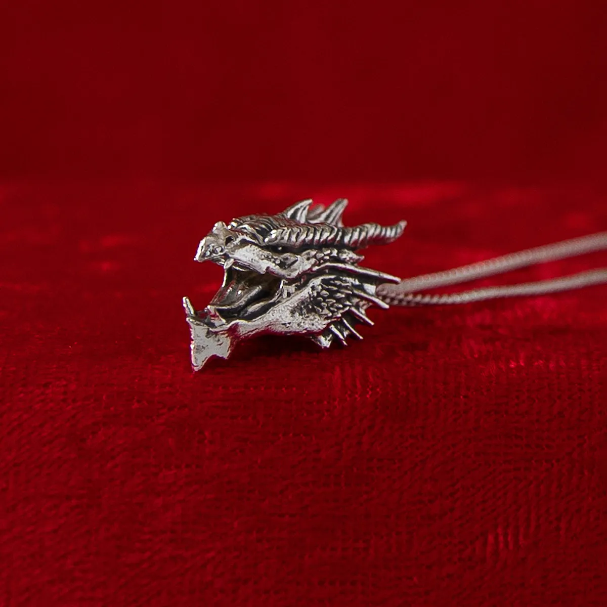 Dungeons and Dragons X RockLove Red Dragon Necklace
