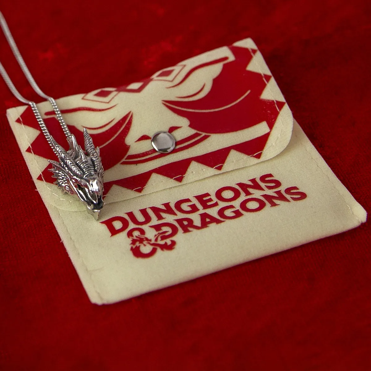 Dungeons and Dragons X RockLove Red Dragon Necklace