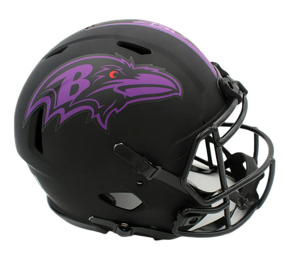 Earl Thomas Signed Baltimore Ravens Speed Authentic Eclipse NFL Helmet
