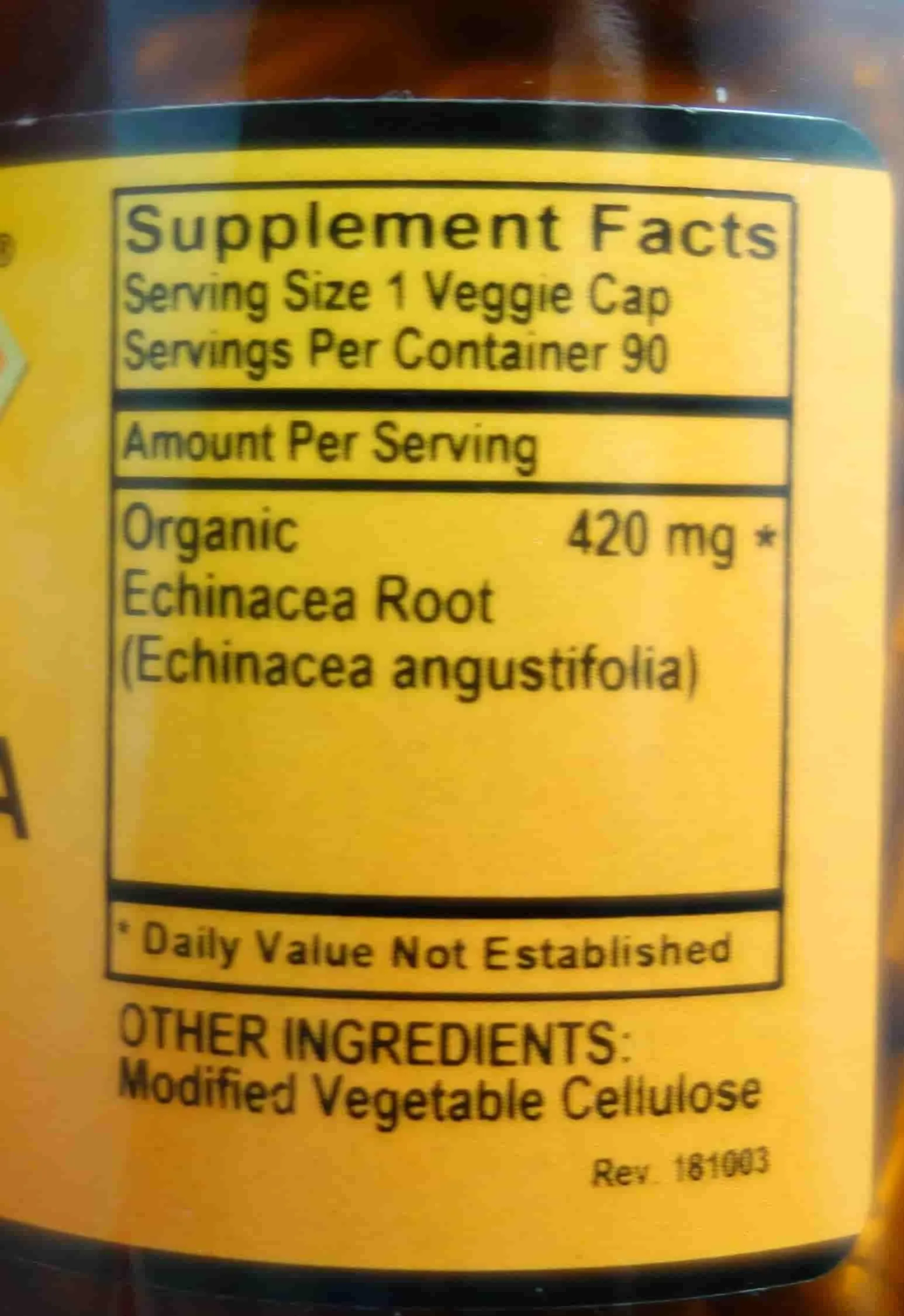 Echinacea, 90 vcap