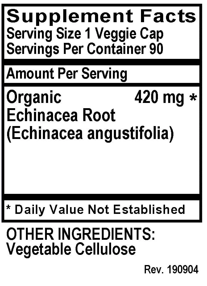 Echinacea, 90 vcap