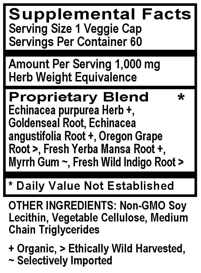Echinacea Goldenseal, 60 lvcap