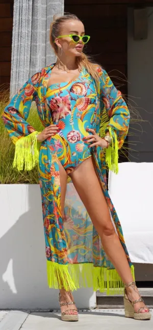 ELECTRA SET: ONE PIECE   KIMONO