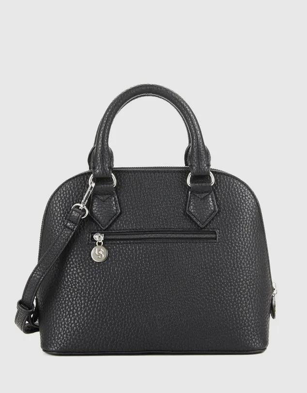 ELIZABETH Bowler Bag - Black